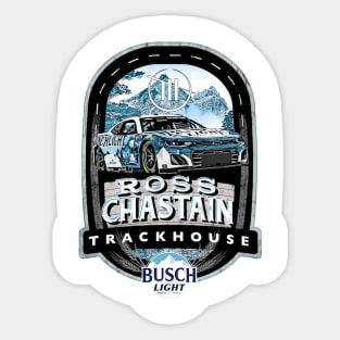 Ross Chastain Car And Track Sticker